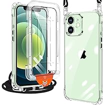 Amazon.co.jp: iPhone 12 Mini ケース クリア [1枚ガラスフィルム付き